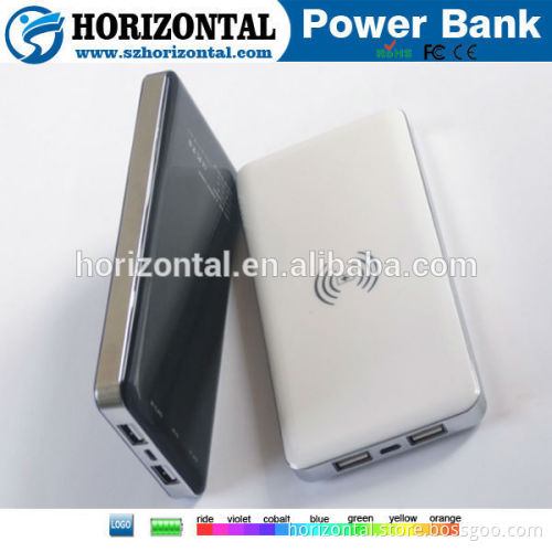 portable power bank 10000mah/OEM cell phone wireless power bank 12000mah